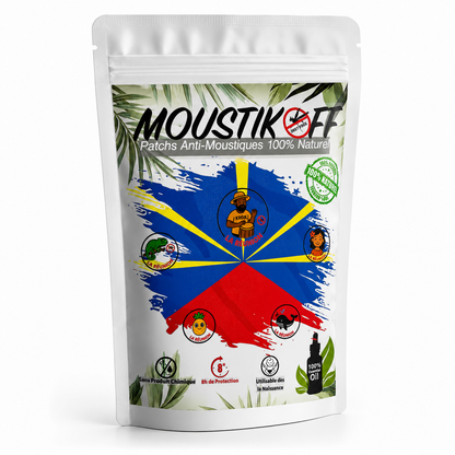 Pack 60 Patchs Anti-Moustiques Naturels | Jusqu’à 8h de protection